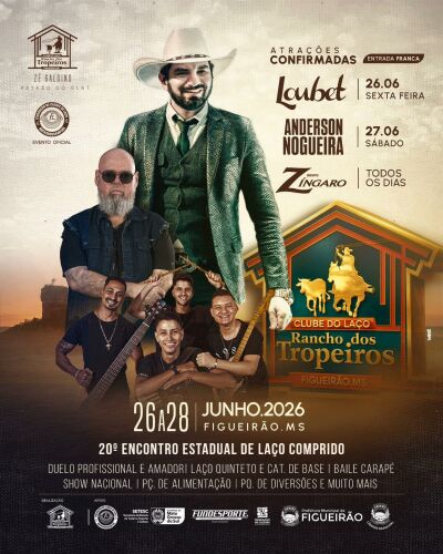 Imagem da notícia Clube do Laço Rancho dos Tropeiros promove grande Encontro Estadual de Laço em junho